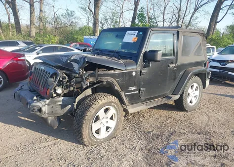 2007 Jeep Wrangler Sahara из США, поврежденный, VIN 1J4FA54167L204991